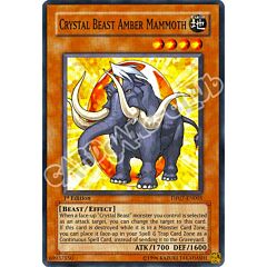 DP07-EN005 Crystal Beast Amber Mammoth comune 1a Edizione (EN) -NEAR MINT-