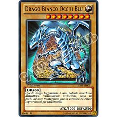 SDBE-IT001 Drago Bianco Occhi Blu ultra rara 1a Edizione (IT) -NEAR MINT-