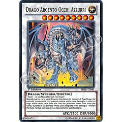 SDBE-IT040 Drago Argento Occhi Azzurri ultra rara 1a Edizione (IT) -NEAR MINT-