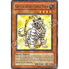 DP07-EN004 Crystal Beast Topaz Tiger rara Unlimited (EN) -NEAR MINT-