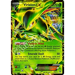 009 / 101 Virizion EX rara ex foil (EN) -NEAR MINT-