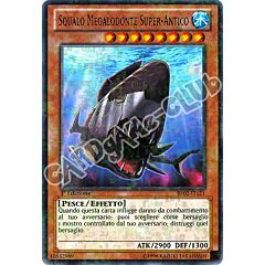 BP02-IT121 Squalo Megalodonte Super-Antico rara mosaico 1a Edizione (IT) -NEAR MINT-