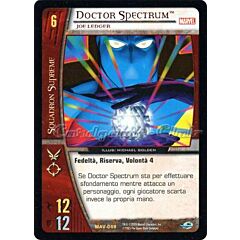 MAV-049 Doctor Spectrum rara -NEAR MINT-