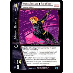 MMK-022 Natasha Romanoff + Black Widow non comune -NEAR MINT-