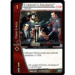 MMK-093 Carbone's Assassins comune -NEAR MINT-