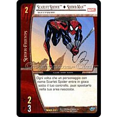 MMK-201 Scarlet Spider + Spider-Man rara -NEAR MINT-