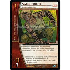 MOR-091 Sabretooth rara -NEAR MINT-