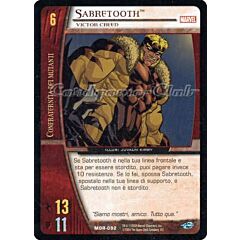 MOR-092 Sabretooth comune -NEAR MINT-