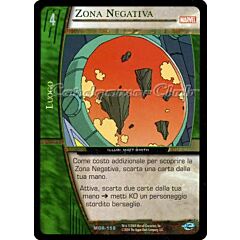 MOR-158 Zona Negativa non comune -NEAR MINT-