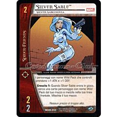 MSM-052 Silver Sable comune -NEAR MINT-