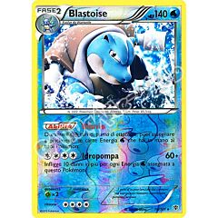 016 / 101 Blastoise rara foil reverse (IT) -NEAR MINT-