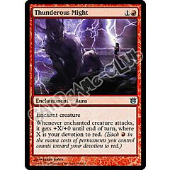 114 / 165 Thunderous Might non comune (EN) -NEAR MINT-