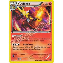 026 / 146 Delphox rara foil (IT) -NEAR MINT-