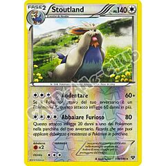 110 / 146 Stoutland rara foil reverse (IT) -NEAR MINT-