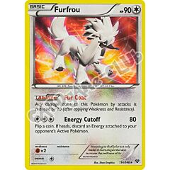 114 / 146 Furfrou rara foil (EN) -NEAR MINT-