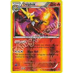 026 / 146 Delphox rara foil reverse (EN) -NEAR MINT-