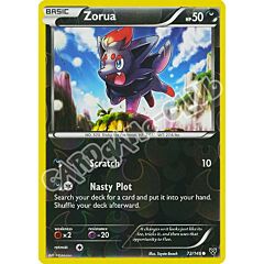 072 / 146 Zorua comune foil reverse (EN) -NEAR MINT-