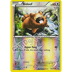 106 / 146 Bidoof comune foil reverse (EN) -NEAR MINT-