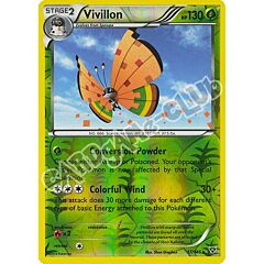 017 / 146 Vivillon (arancione) rara foil reverse (EN)