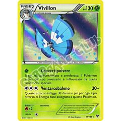 017 / 146 Vivillon (blu) rara foil (IT)