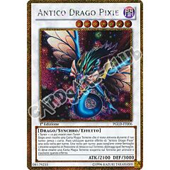 PGLD-IT006 Antico Drago Pixie rara segreta oro 1a edizione (IT) -NEAR MINT-
