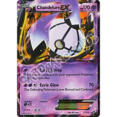 077 / 113 Chandelure EX rara ex foil (EN) -NEAR MINT-