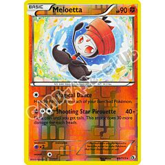 086 / 113 Meloetta rara foil reverse (EN) -NEAR MINT-