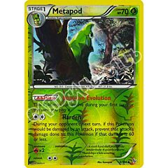 002 / 106 Metapod non comune foil reverse (EN) -NEAR MINT-