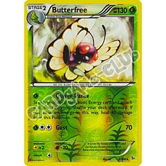 003 / 106 Butterfree rara foil reverse (EN) -NEAR MINT-