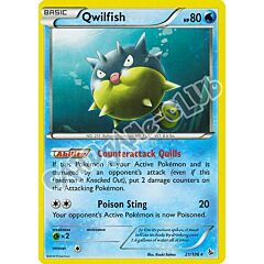021 / 106 Qwilfish rara (EN) -NEAR MINT-