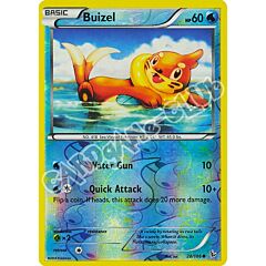 028 / 106 Buizel comune foil reverse (EN) -NEAR MINT-