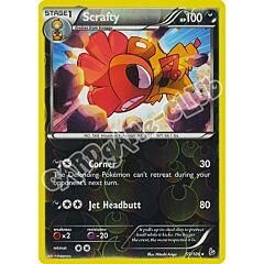 059 / 106 Scrafty rara foil reverse (EN) -NEAR MINT-