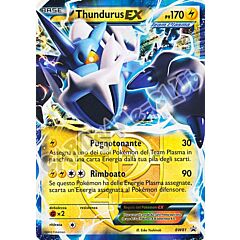 BW81 Thundurus Ex rara ex foil (IT) -NEAR MINT-