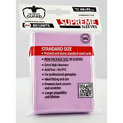 Proteggi carte standard pacchetto da 80 bustine Supreme Sleeves Original Pink