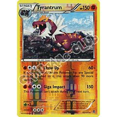 062 / 113 Tyrantrum rara foil reverse (EN) -NEAR MINT-