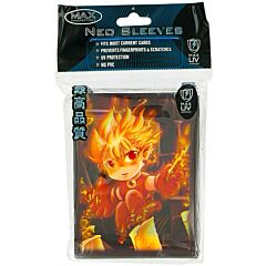 Proteggi carte standard pacchetto da 50 bustine Fire Boy