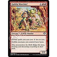 09 / 81 Goblin Warchief non comune (EN) -NEAR MINT-