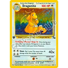 04 / 62 Dragonite rara foil 1st edition (EN) -NEAR MINT-
