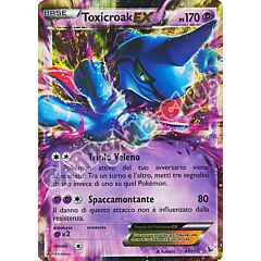 041 / 106 Toxicroak EX rara ex foil (IT) -NEAR MINT-