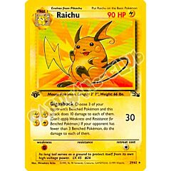 29 / 62 Raichu rara 1st edition (EN) -NEAR MINT-