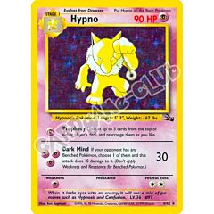 08 / 62 Hypno rara foil unlimited (EN) -NEAR MINT-