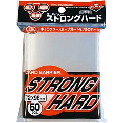 proteggi carte standard pacchetto da 50 bustine Strong Hard Clear New