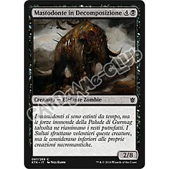 087 / 269 Mastodonte in Decomposizione comune (IT) -NEAR MINT-