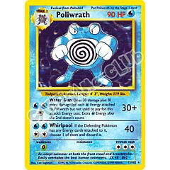 013 / 102 Poliwrath rara foil unlimited (EN) -NEAR MINT-