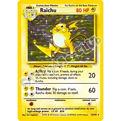 014 / 102 Raichu rara foil unlimited (EN) -NEAR MINT-