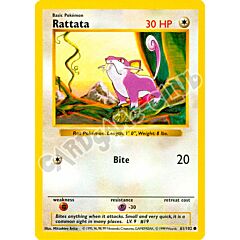 061 / 102 Rattata comune unlimited (EN) -NEAR MINT-
