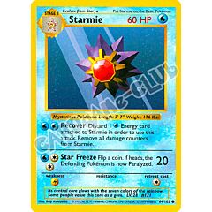 064 / 102 Starmie comune unlimited (EN) -NEAR MINT-