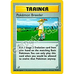 076 / 102 Pokemon Breeder rara unlimited (EN)  -GOOD-