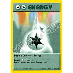 096 / 102 Double Colorless Energy non comune unlimited (EN) -NEAR MINT-