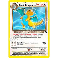 22 / 82 Dark Dragonite rara unlimited (EN) -NEAR MINT-